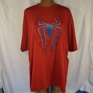 Men's AMAZING SPIDER-MAN 2 Athletic Shirt in Red - 2X